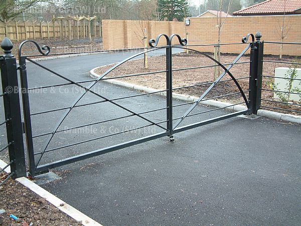 Basic Iron Gates,Railings and Remote Controlled Gates,Somerset