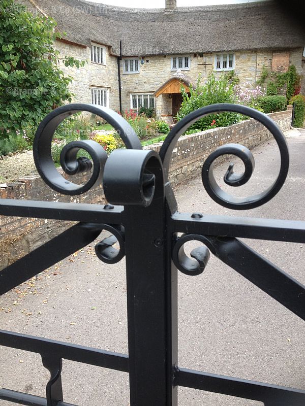 Iron Electric Gates, Taunton, Somerset