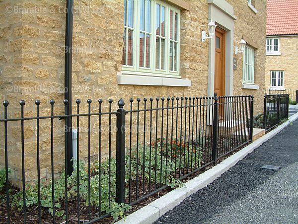 Ball Top Railings,Devon.