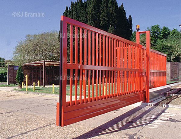 Slinding cantilever gate,Electric operated, Somerset