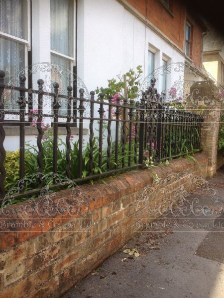 Victorian style railings, made to measure in Somerset