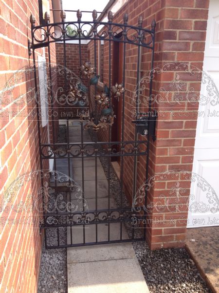 Side Gate between House and Wall, Devon and Somerset