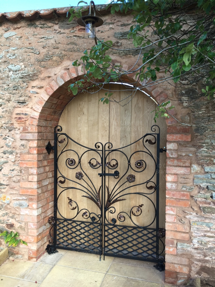 Walled Garden Gates in Archway, Devon and Somerset