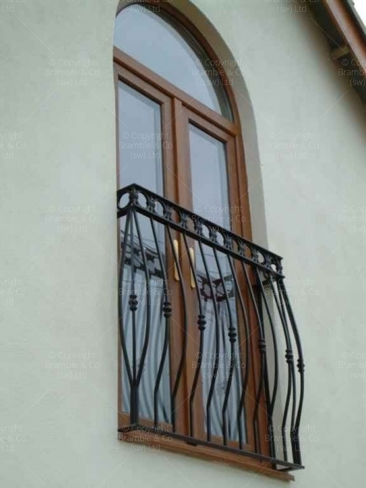 Wrought Iron Balconies,Somerset